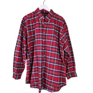 Nautica Plaid Shirt Mens sz XL